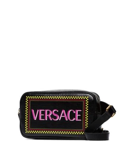 versace vintage logo belt bag|versace shoulder bag men.